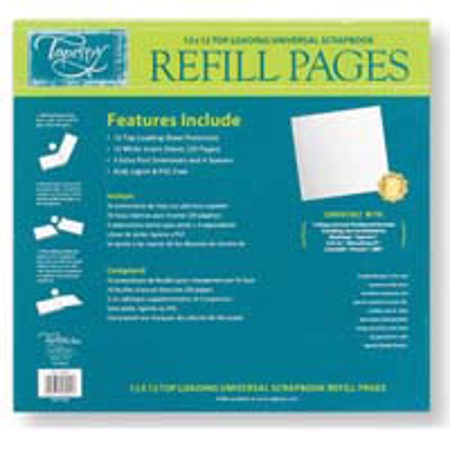 C.R. Gibson STK123464 Refill Pages for ScrapBooks