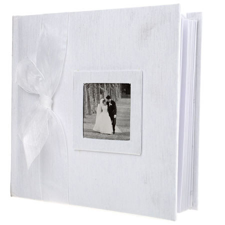 C.R. Gibson WP213194 Bound Wedding Album for 200 4x6in