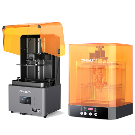 Creality HALOT-MAGE S 14K 3D Resin Printer, with UW-03 Washing & Curing Machine