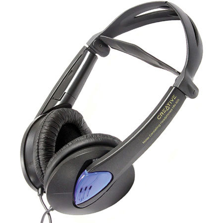 Creative Labs Foldable Noise Cancelling Stereo Headphones. #HN505
