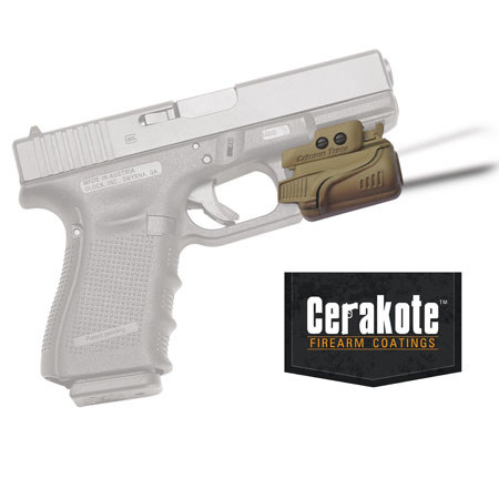 Crimson Trace Universal Rail Master Coyote Tan Cerakote Tactical Light