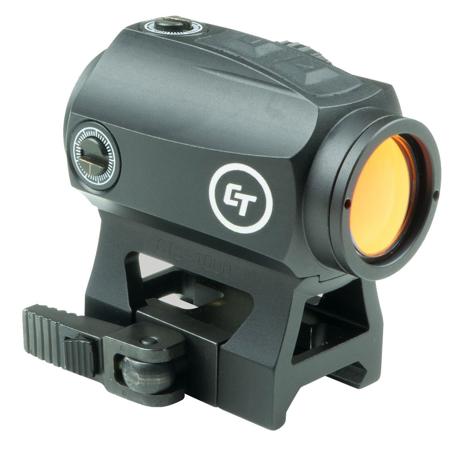 Crimson Trace 1x Compact Tactical Red Dot Sight with 2.0 MOA Dot Reticle
