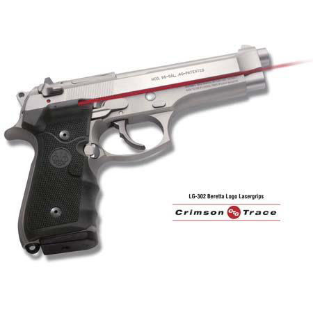 Crimson Trace LG302 Rubber Overmold LaserGrip Set