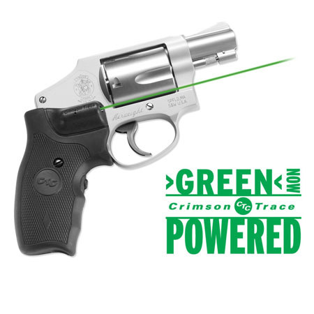 Crimson Trace LG-305G Green Laser Sight for Smith & Wesson J-Frame Round Butt