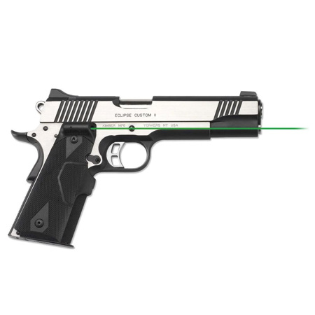 Crimson Trace Front Activation Lasergrips Green Laser Sight f/Many 1911 Pistols