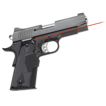 Crimson Trace Pro-Custom Lasergrip Red Laser Sight for 1911 Full-Size Pistols