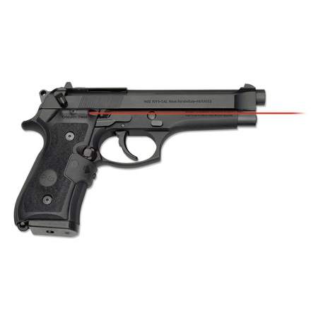 Crimson Trace Rubber Overmold Mil-Spec Weatherproof Red Lasergrip Set