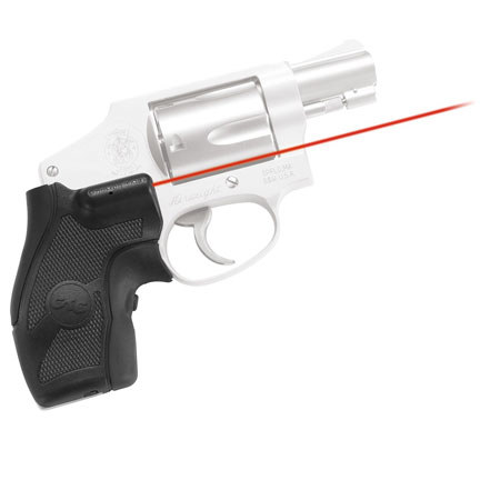 Crimson Trace LaserGrip Red Laser f/S&W J-Frame Round Butt, IWB Holster Included