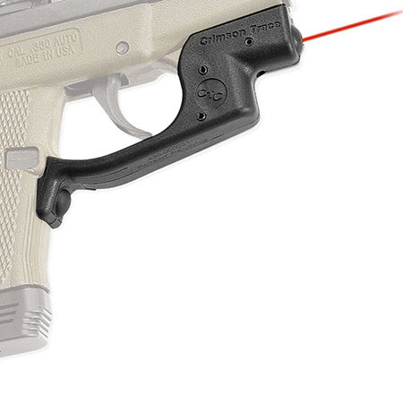 Crimson Trace Polymer Under Barrel Red LaserGuard with Front Activation for Kel-Tec P-3AT and P32 Series Compact Semi-Automatic Pistols
