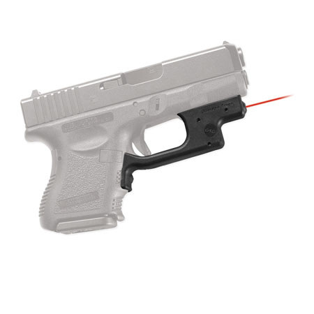 Crimson Trace Laserguard Red Laser Sight f/Glock Gen 3/Gen 4 Pistols, w/Holster