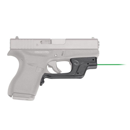 Crimson Trace LaserGuard Green Laser Sight for Glock 42 .380 Pistol and Glock 43 9mm Pistols