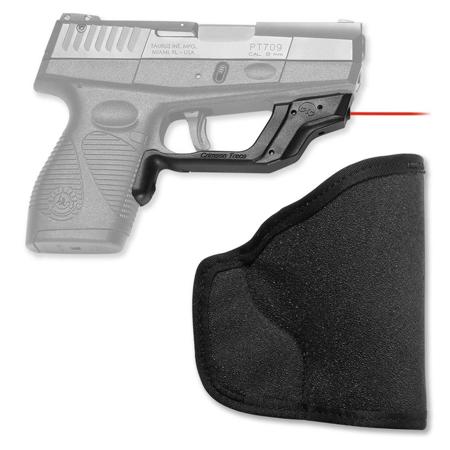 Crimson Trace LaserGuard Red Laser Sight f/Taurus PT708/709/740 Pistols, Holster