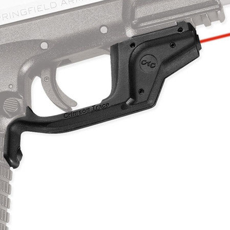 Crimson Trace Polymer LaserGuard Red Laser & IWB Holster f/Springfield Armory