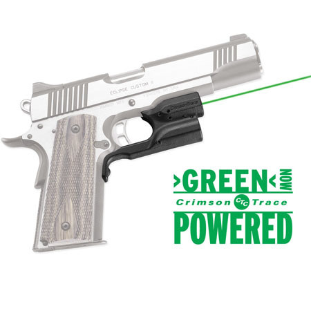 Crimson Trace LaserGuard Green Laser Sight f/Kimber & S&W 1911 Pistols