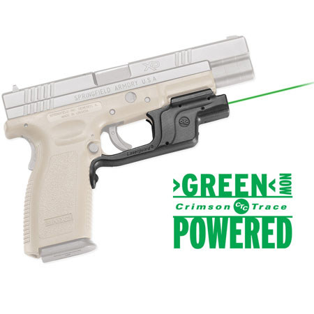 Crimson Trace LaserGuard Green Laser Sight for Springfield Armory XD and XD(M)