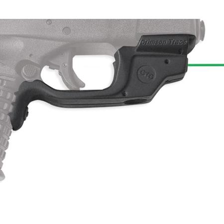 Crimson Trace LaserGuard Green Laser Sight for Springfield Armory XD-S Pistols