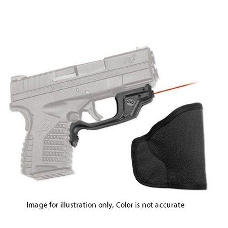 Crimson Trace LG-469G-H Green Laserguard & Holster for Springfield XD-S Pistol