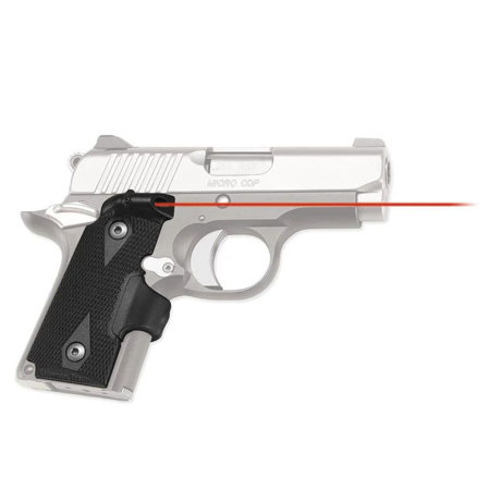 Crimson Trace LG-478 Red Lasergrips for Kimber Micro .380, Black