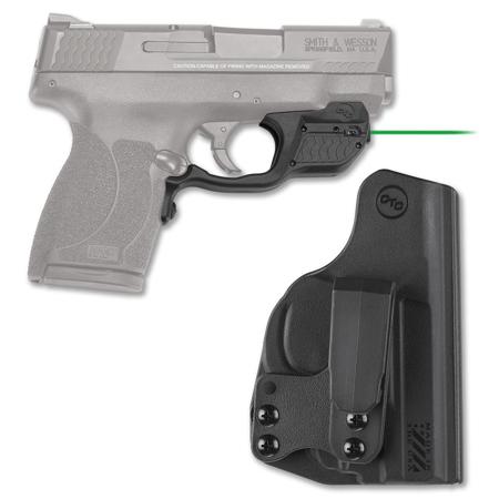 Crimson Trace LaserGuard Green Laser Sight & Holster f/S&W M&P Shield .45 Carry