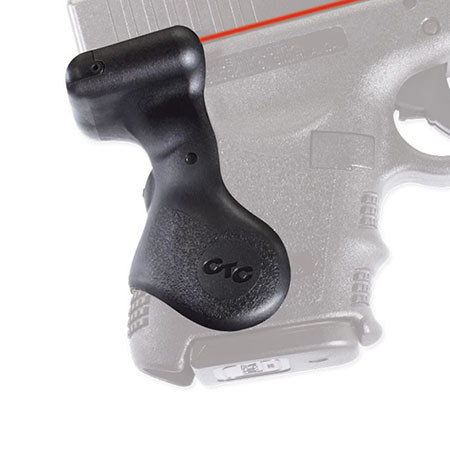 Crimson Trace Polymer LaserGrip Red Laser Sight with Rear Activation for Glock G 26 Semi-Automatic Pistols