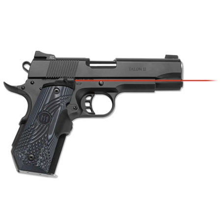 Crimson Trace Master G10 Black/Gray LaserGrip Red Laser for 1911 Bobtail Pistols