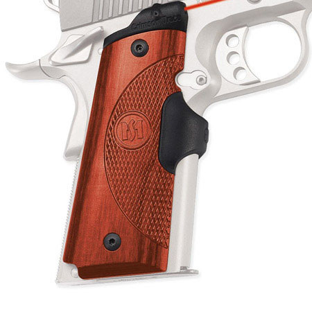 Crimson Trace Master Series LG-917 Full Size 1911 Laser Grip, Cocobolo Handle