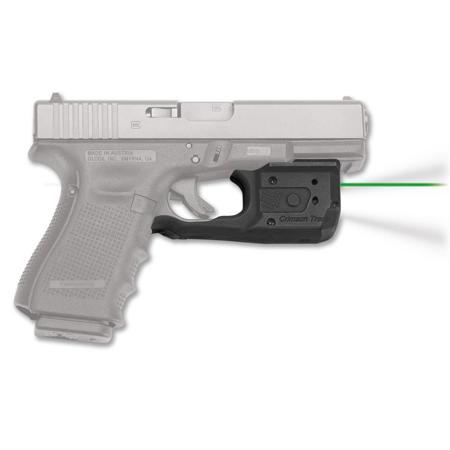 Crimson Trace LaserGuard Pro Green Laser Sight and Tactical Light for Glock Full-Size and Compact Pistols