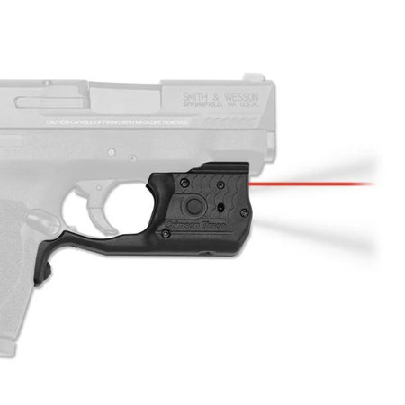 Crimson Trace Red Laserguard Pro & Light for S&W M&P Shield .45 ACP, Black