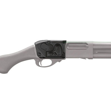 Crimson Trace LS-870G Lasersaddle Green Laser for Remington 870 & Tac-14, Black