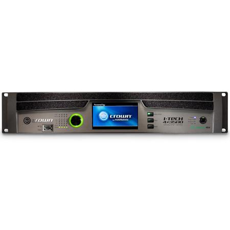 Crown Audio I-Tech 4x3500HD DriveCore 4-CH 4000W Power Amplifier, Binding Post