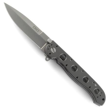 CRKT M16-03S Classic Folding Knife,3.46" Spear Point Fine Edge Blade, Bead Blast