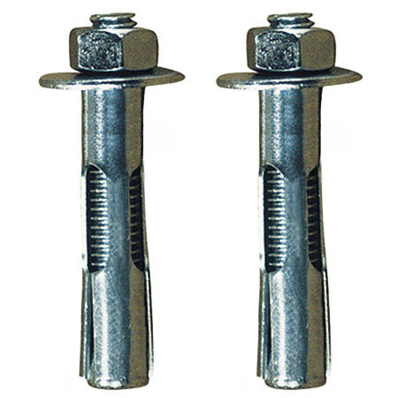 Crimson HE5162 5/16" Concrete Expansion Anchors, 2 Pack