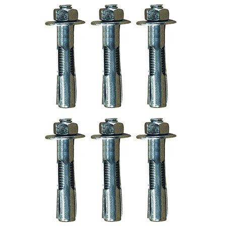Crimson HE5166 5/16" Concrete Expansion Anchors, 6 Pack