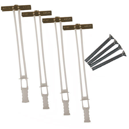 Crimson AV Crimson HT4 Toggle Bolts, 4 Pack