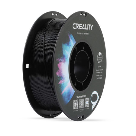 Creality 1.75mm TPU Filament for 3D Printers Black