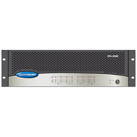 Crown Audio CTS-8200A 8-Channel Amplifier, 160 Watt
