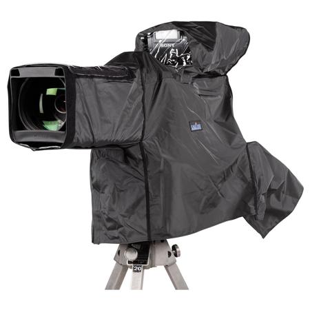 camRade wetSuit Water-Resistant Raincover for Broadcasting Cameras, Large, Black