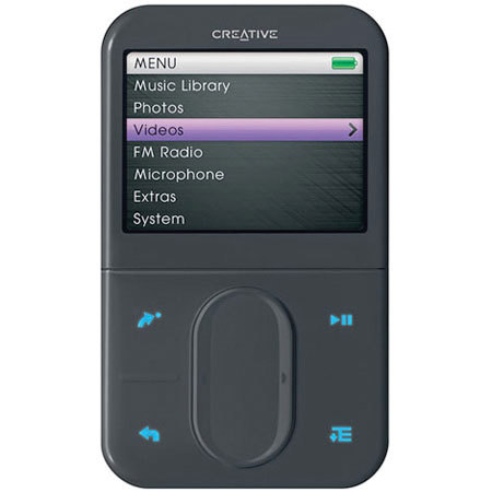 Creative Labs Zen Vision M, 30GB MP3/WMA Player, Color: Black #ZVM30ENGBK