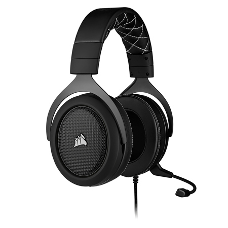 Corsair HS60 PRO SURROUND Wired Stereo Gaming Headset, Carbon