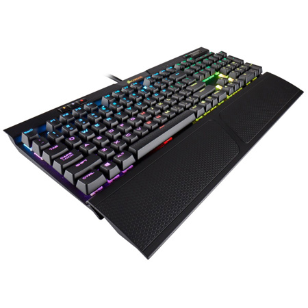 Corsair K70 RGB MK.2 Mechanical Gaming Keyboard, CHERRY MX Red