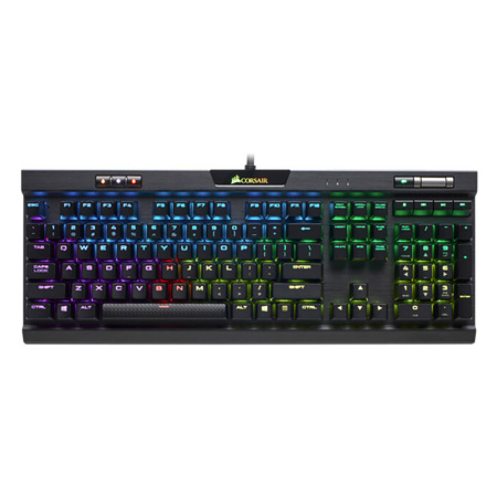 Corsair K70 RGB MK.2 RAPIDFIRE Wired Mechanical Gaming Keyboard, CHERRY MX Speed