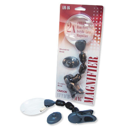 Carson AM-16 2x Attach-A-Mag Magnifier