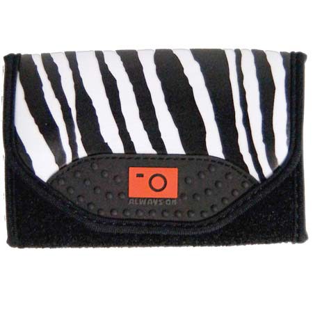 Camera Armor "Always On" Wrap, for All Compact Point & Shoot Cameras, Zebra Stripes