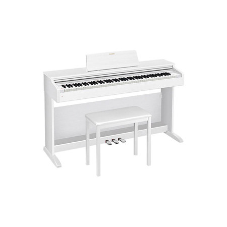 Casio Celviano AP-270 88-Key Digital Piano with Stand and Bench, White