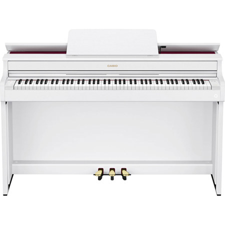 Casio Celviano AP-300 88-Key Digital Piano with Stand and Bench, White