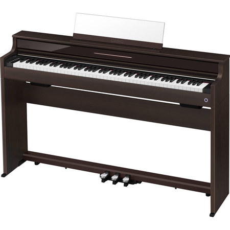 Casio Celviano AP-S450 88-Key Slim Digital Piano with Stand, Brown