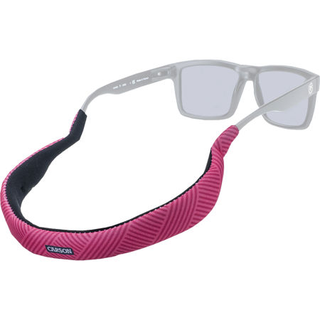 Carson Floating Eyewear Retainer with Foam-Core Technology, Crimson