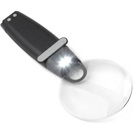 Carson FH25 2.5x Freehand Lighted Magnifier, 5x Lens