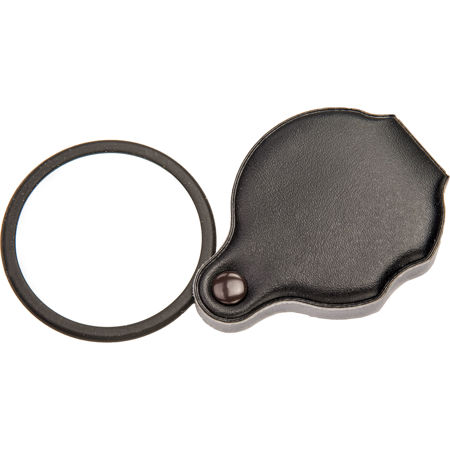 Carson GN-11 Slide-Open 4x Glass Magnifier with Attached Case