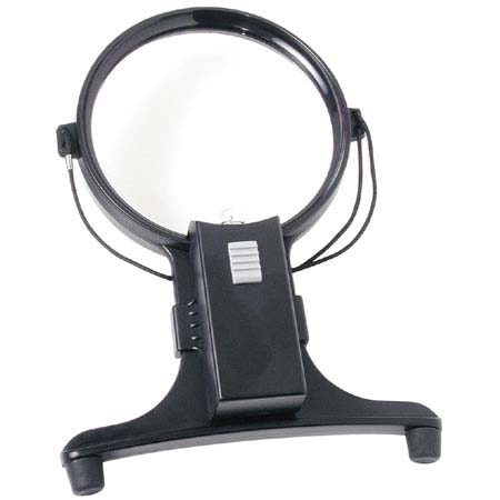 Carson CSHF15 2x Freehand Lighted Hanging Magnifier